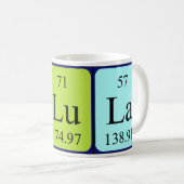 Talula periodieke lijstnaam mok (Voorkant rechts)