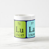 Talulah nom de table périodique tasse (Centre)