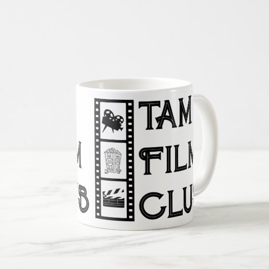 Tam Film Club - EINDE Koffiemok (Voorkant rechts)