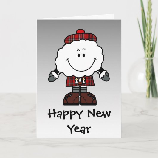 Tam McCloud Feestdagen Kaart (Voorkant)