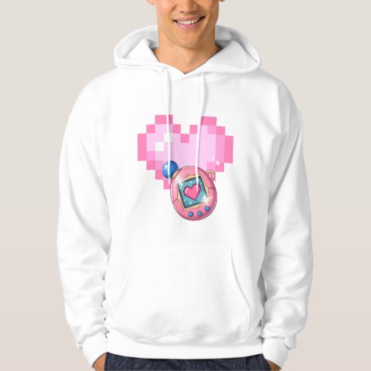 Tamagotchi Sweat à capuche (Devant)