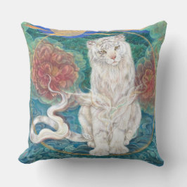 Tamaki: Divine White Tiger of the Moonlit Ring Kussen