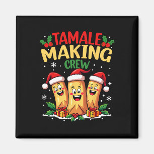 Tamale Crew Grappig Mexicaanse Kerstman T Magneet