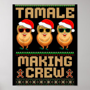 Tamale Maakploeg Tamale Seizoen Grappige Mexicaans Poster