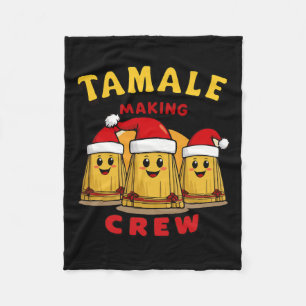 Tamale maakt crew Tamale seizoen grappig Mexicaans Fleece Deken