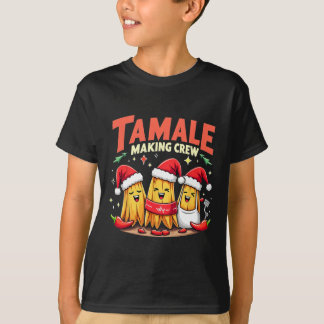 Tamale maakt crew Tamale seizoen grappig Mexicaans T-shirt