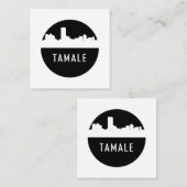Tamale Vierkante Visitekaartje (Voorkant / Achterkant)