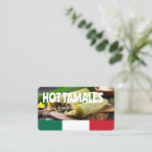 Tamales Mexicaans Visitekaartje (Staand voorkant)
