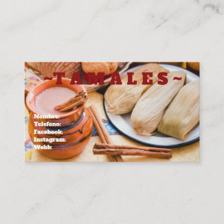 Tamales Visitekaartjes
