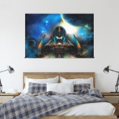 Tamalin 5 Oeuvre De Science-Fiction Toile Étendue (Insitu(Chambre))