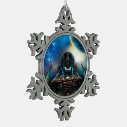 Tamalin 5 - Ornement de flocon de neige (Gauche)