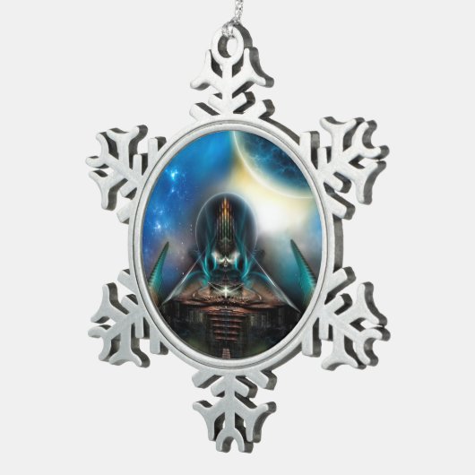 Tamalin 5 - Ornement de flocon de neige (Vue impression)