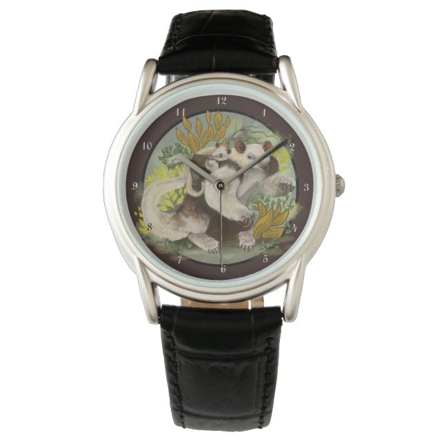 Tamandua Anteater Horloge (Voorkant)