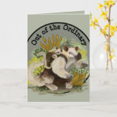 Tamandua Anteater Kaart (Gele Bloem)