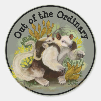Tamandua Anteater Ronde Sticker