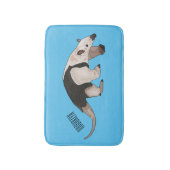 Tamandua-cartoon Badmat (Voorkant Verticaal)