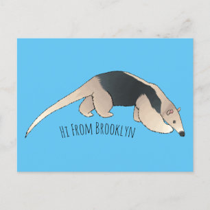 Tamandua-cartoon Briefkaart