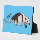 Tamandua-cartoon Fotoplaat (Zijkant)