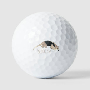 Tamandua-cartoon Golfballen