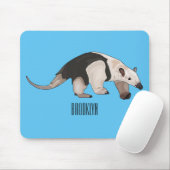 Tamandua-cartoon Muismat (Met muis)