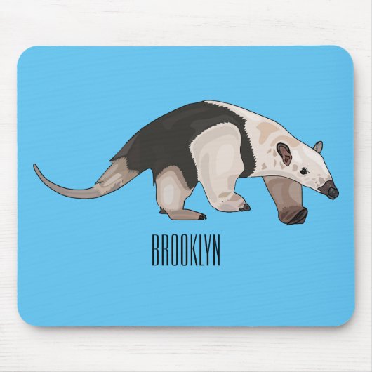 Tamandua-cartoon Muismat (Voorkant)