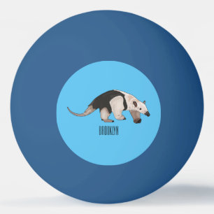 Tamandua-cartoon Pingpongballen