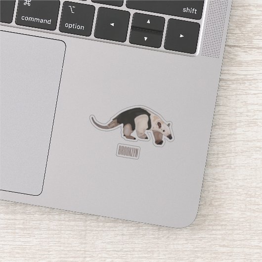 Tamandua-cartoon Sticker (Detail)
