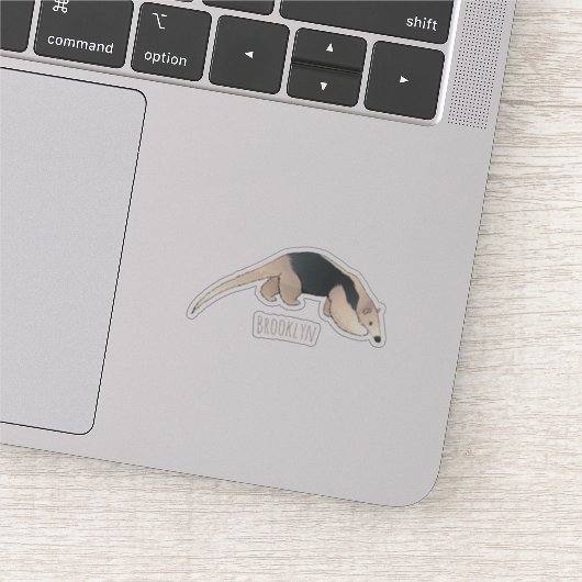 Tamandua-cartoon Sticker (Detail)