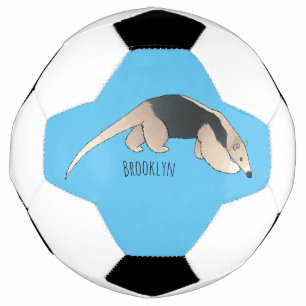 Tamandua-cartoon Voetbal