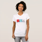 Tamar periodiek table name shirt (Voorkant volledig)