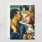 Tamara de Lempicka - Invitations "Idylle" (Devant)