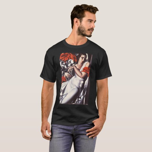 Tamara De Lempicka T-shirt (Voorkant volledig)