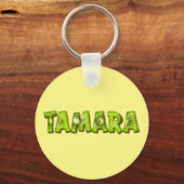 Tamara Name Kiwi Design Porte-clés (Recto)
