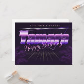 Tamara Nom Prénom Date de naissance de la carte (Devant/Arrière en situation)