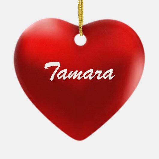 Tamara Ornament Heart (Voorkant)