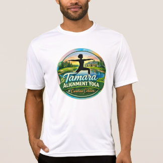 Tamara Paquee Alignment Yoga T-shirt