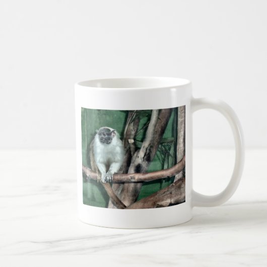 Tamarin Monkey Koffiemok (Rechts)