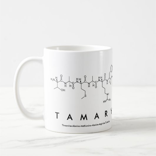 Tamary peptide nom mug (Gauche)
