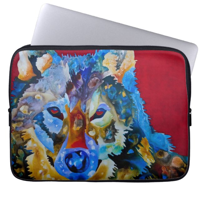 Tamaska door JLGallery Laptop Sleeve (Voorkant)