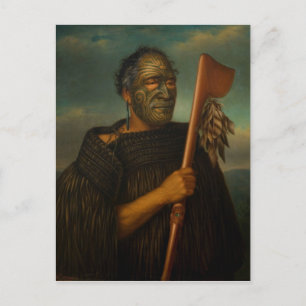 "Tamati Waka Nene" - Gottfried Lindauer Briefkaart