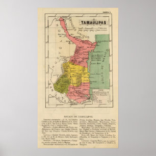 Tamaulipas, Mexico Poster