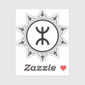 Tamazgha - Le pays des Amazighs Vinyl Sticker (Feuille)