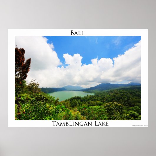 Tamblingan Lake Poster (Voorkant)