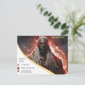 Tambor a Shango Lightening Rayos Invitation (Debout devant)