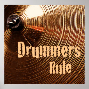 Tambour de piège ou affiche de marche de batteur