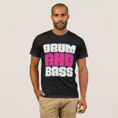 Tambour et T-shirt de musique de basse (Devant entier)
