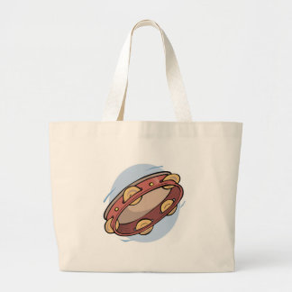 tambourine grote tote bag