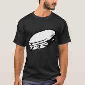 Tambourine Illustration Mannen T-Shirt (Voorkant)
