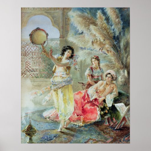 Tambourine (m/v op papier) poster (Voorkant)