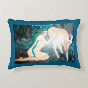 Tame Deer Accent Pillow Kussen